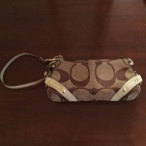 Coach wristlet.